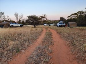 Our camp at Mindebooka.
