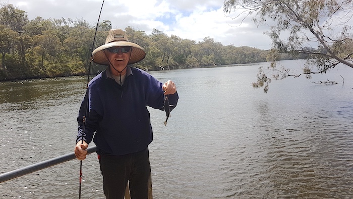 Lots of fish this size. Where are the adults?
