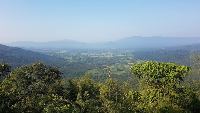 View from the Pha Keb Tawan Lookout.