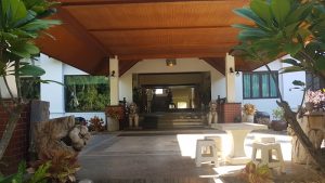Entry to hotel.