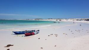 The beach at Wedge.