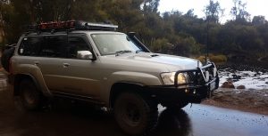 Aaron and his Patrol at Jayes Crossing.