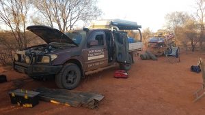 Matt and Kim's camp.