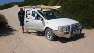Kerry and his Navara.
