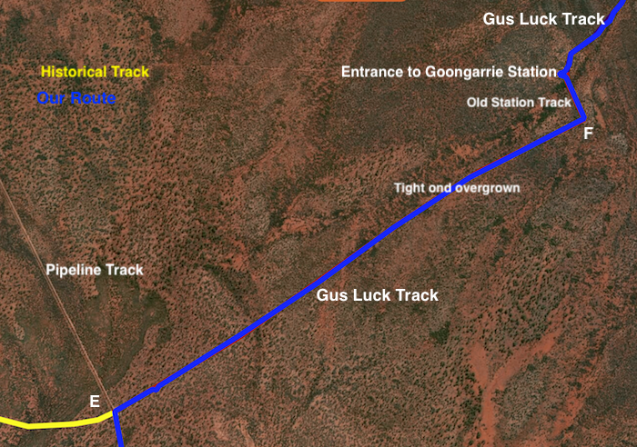 PIPELINE TRACK TO GOONGARRIE