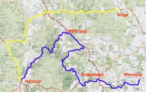 WINNEJUP TO NANNUP TO WILGA