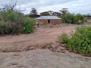 Outstation building at Booanya Rock.