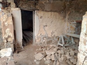 The building is being restored.