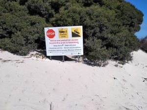 A bit dramatic but probably based on past experience.