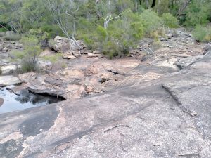 Large drop at Fernhook Falls