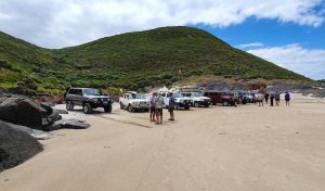 End of the driveable beach.