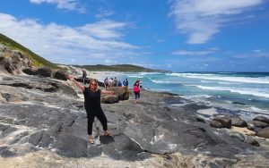 Micaela at Big Quarrum.