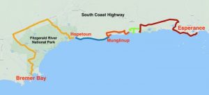 BREMER BAY TO ESPERANCE