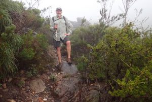 Howezit on the return trip from the top of Mt Ragged.