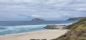 Chatham Island from Mandalay Beach.