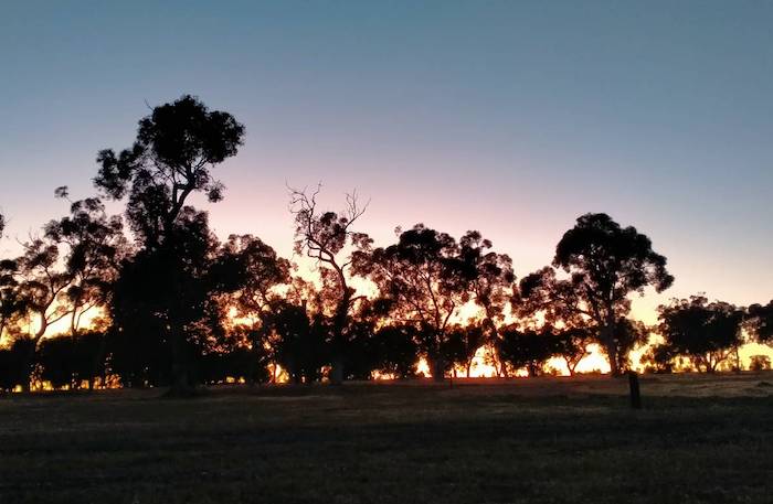 Sunrise at Karda.