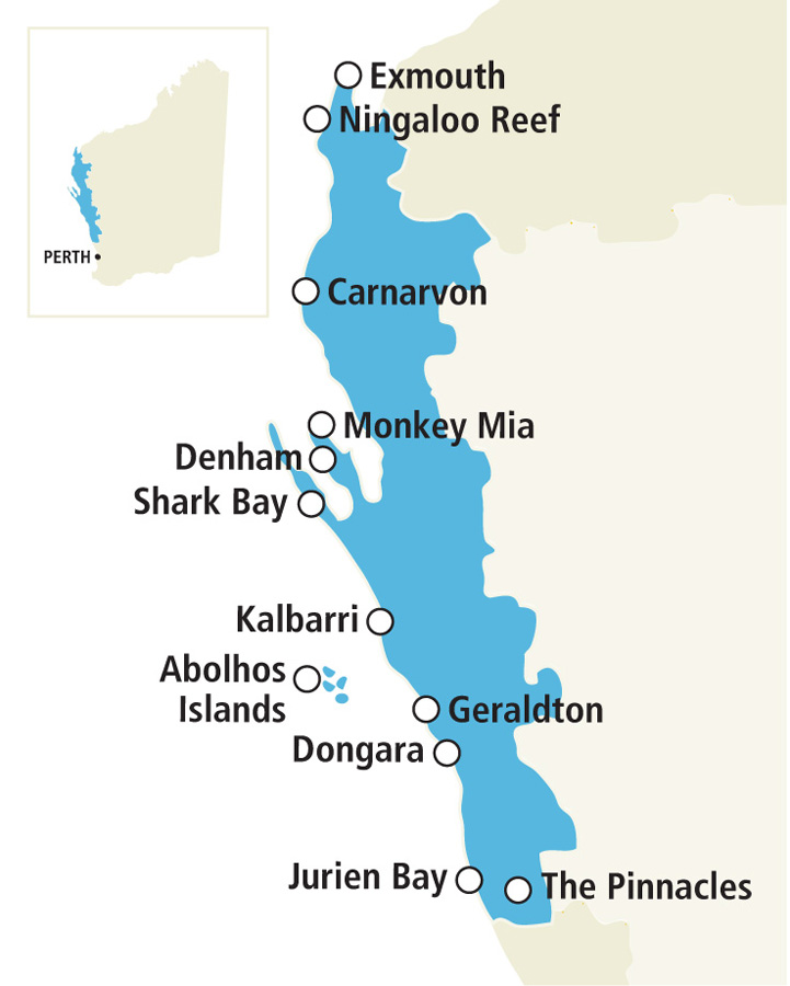 The Coral Coast of Western Australia.