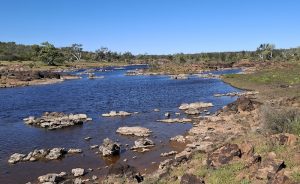 Above Hardabut Rapid.