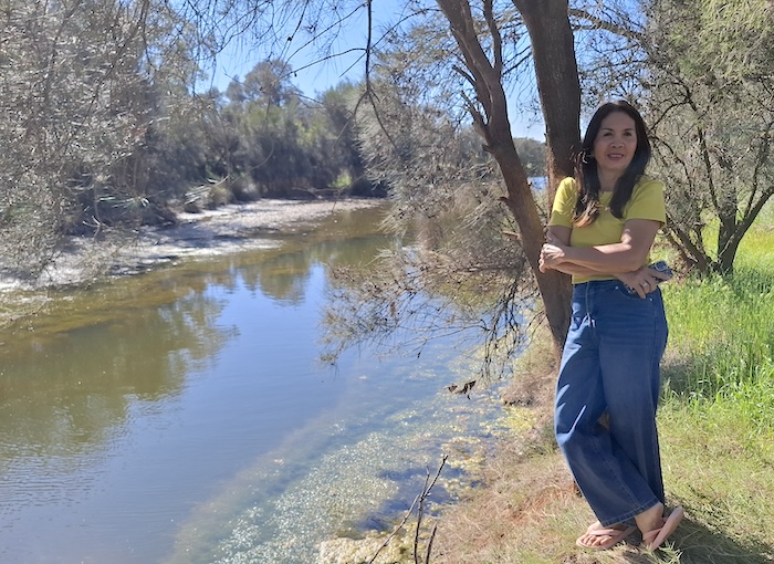 Tassy at Noondamurra Pool.