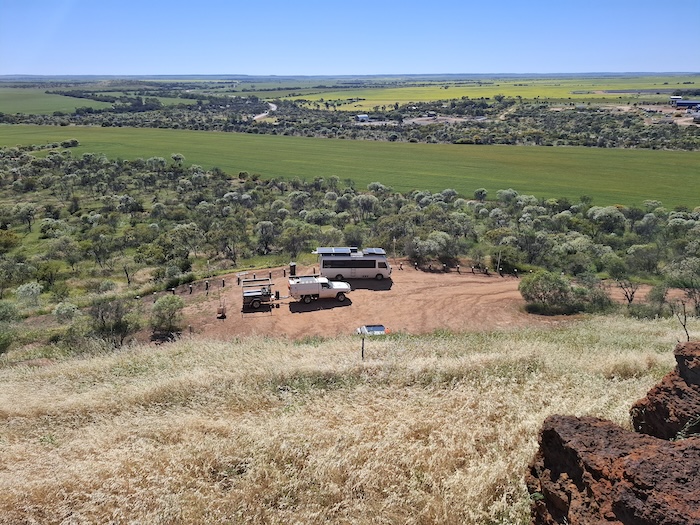 View from Mingenew Hill.