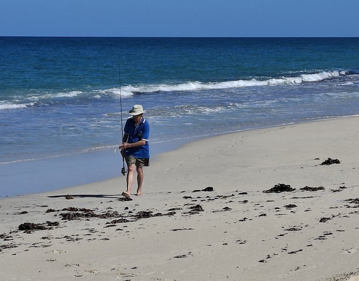 Neil didn't get any fish.