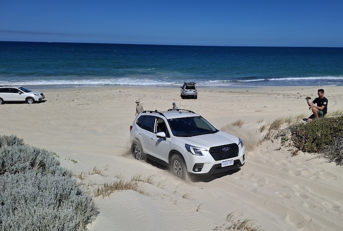 Neil getting bogged.